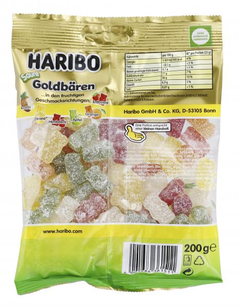 Haribo Sauer Goldbären