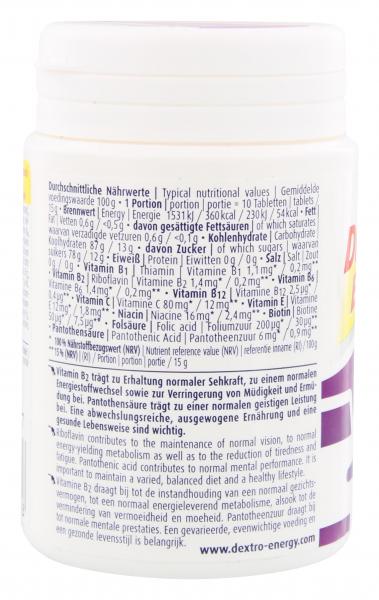 Dextro Energy Kraftstoff Cassis