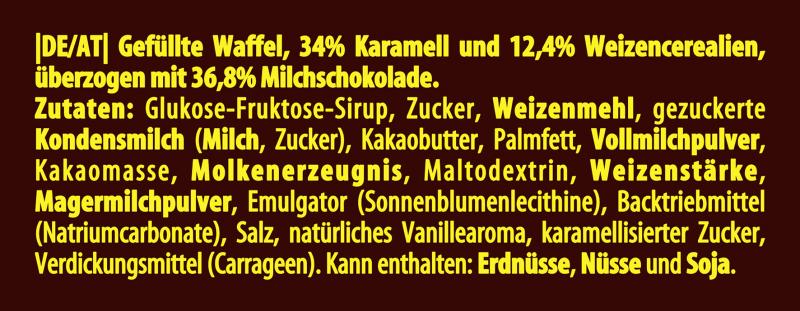 Nestlé Lion Mini Schokoriegel mit Karamell 