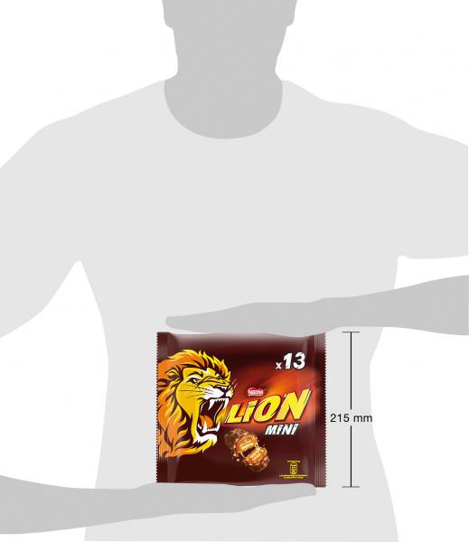 Nestlé Lion Mini Schokoriegel mit Karamell 