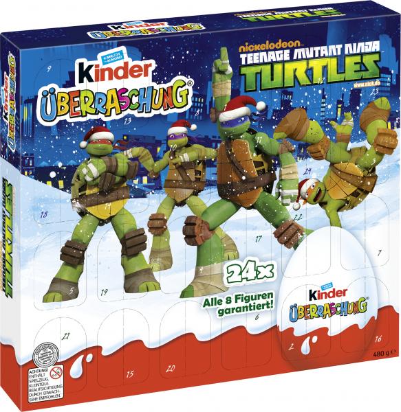 Kinder Überraschung Adventskalender Teenage Mutant Ninja Turtles