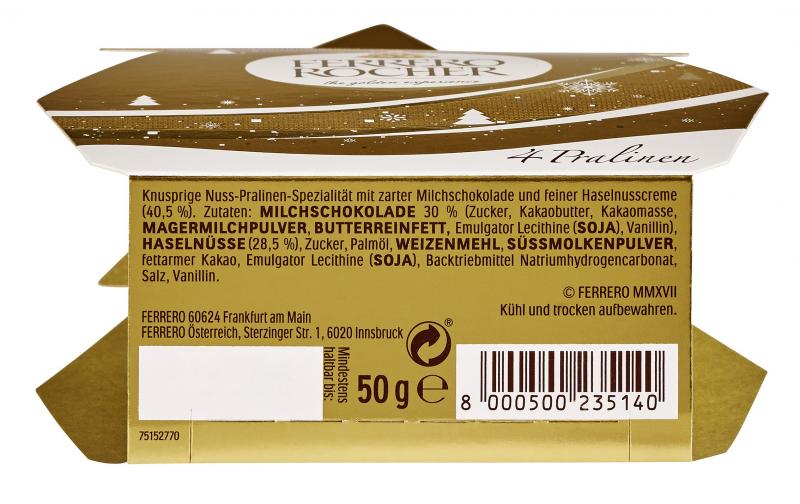 Ferrero Rocher Weihnachtsbäumchen