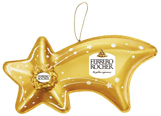 Ferrero Rocher Sternschnuppe