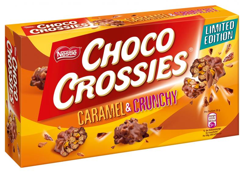 Nestlé Choco Crossies Caramel & Crunchy