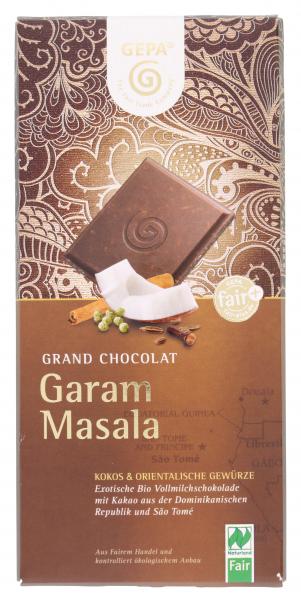 Gepa Bio Grand Chocolat Garam Masala Kokos & orientalische Gewürze