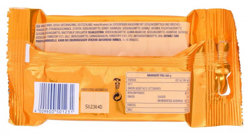 Airwaves Cool Ice Fruit 3+1 Aktionspack