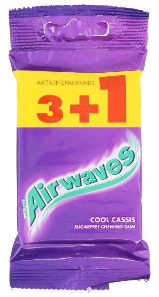 Airwaves Cool Cassis 3+1 Aktionspack