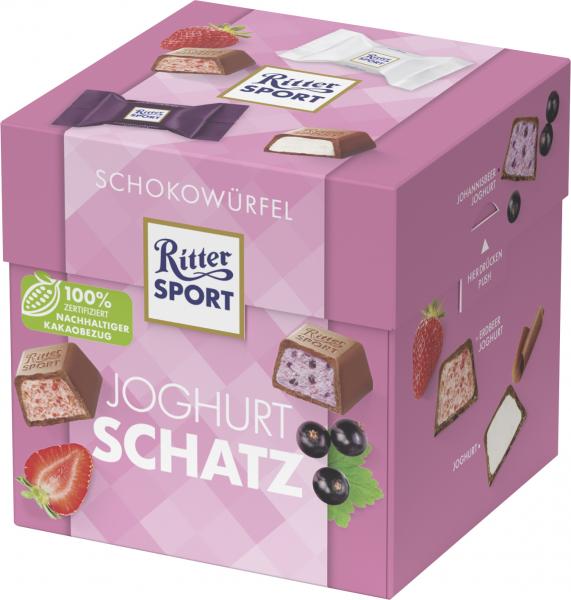 Ritter Sport Schokowürfel-Box Joghurt