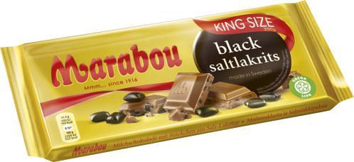 Marabou Black Salzlakritz
