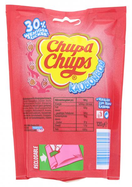 Chupa Chups Kaubonbon Erdbeer