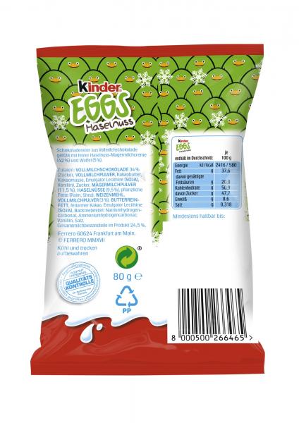 Kinder Eggs Haselnuss