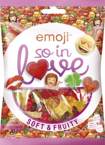 Emoji So in love Fruchtgummi soft & fruity