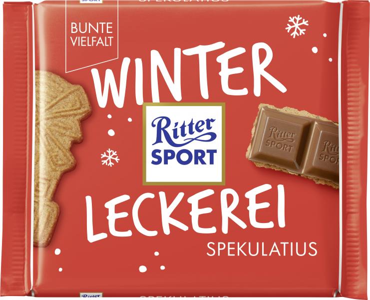 Ritter Sport Bunte Vielfalt Winter Kreation Spekulatius