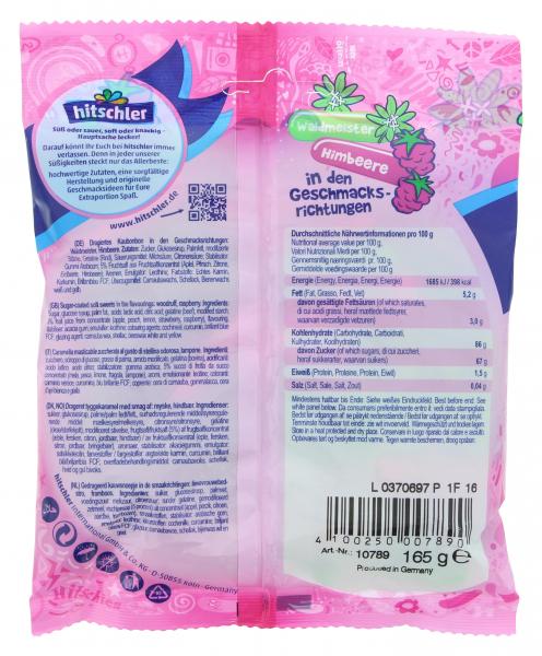 Hitschler Hitschies Waldmeister Himbeere