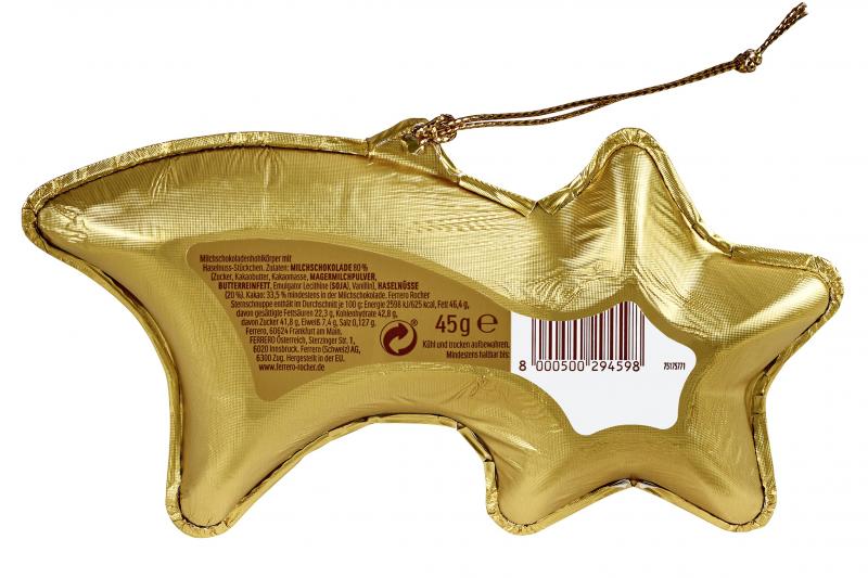 Ferrero Rocher Sternschnuppe