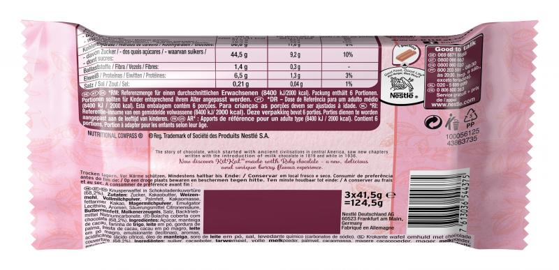 Kitkat Ruby cocoa beans 3er