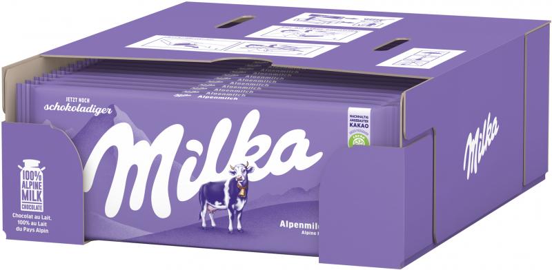Milka Tafel Alpenmilch