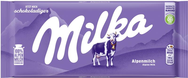 Milka Tafel Alpenmilch