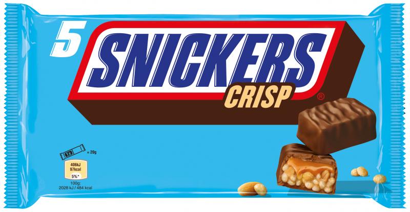 Snickers Crisp Schokoriegel Multipack