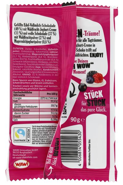Oh Wow! Chocolate Wild Berry Yoghurt Dream