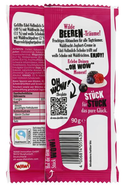 Oh Wow! Chocolate Wild Berry Yoghurt Dream