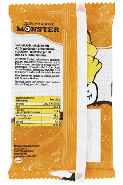 Little Peanut Monster Peanut Butter Schokolade Creamy