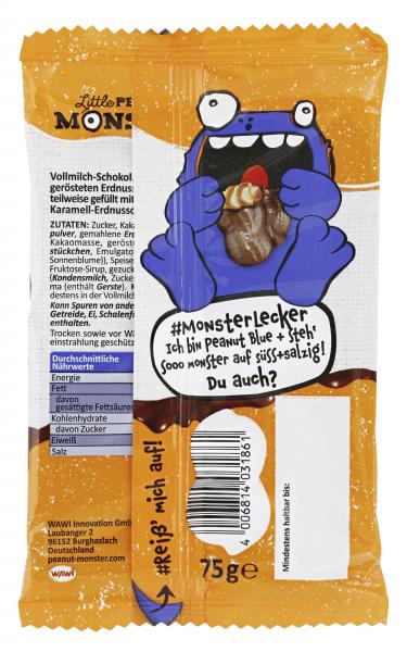 Little Peanut Monster Peanut Butter Schokolade Salted Caramel