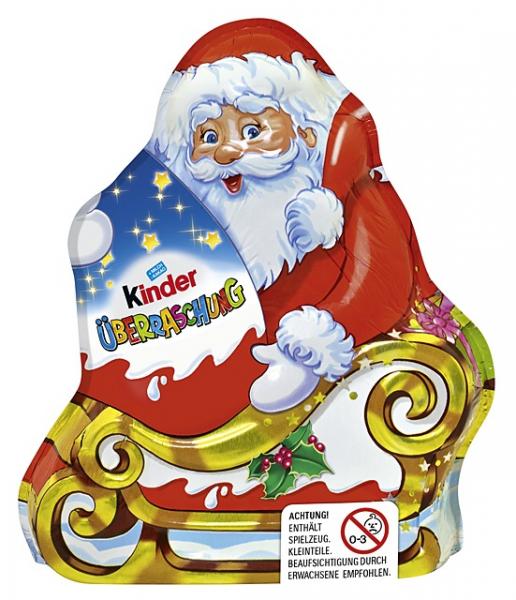 Kinder Weihnachtsmann mit Überraschung