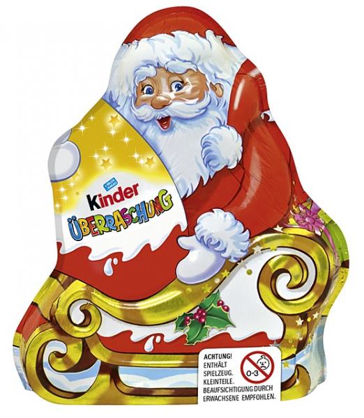 Kinder Weihnachtsmann mit Überraschung