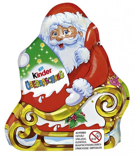 Kinder Weihnachtsmann mit Überraschung