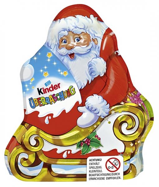 Kinder Weihnachtsmann mit Überraschung