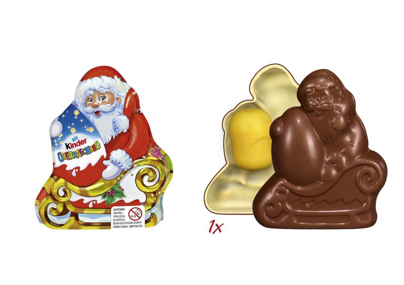 Kinder Weihnachtsmann mit Überraschung