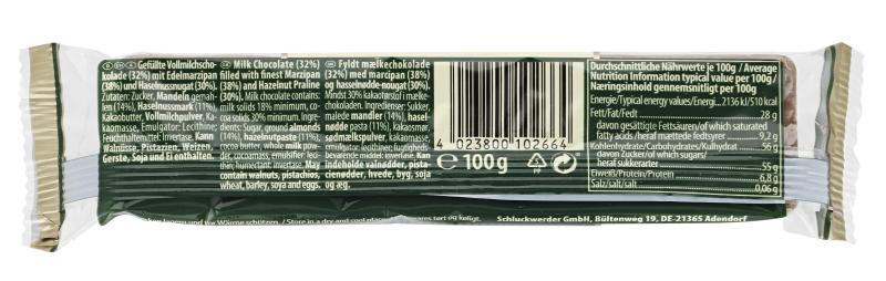 Schluckwerder Nougat Edelmarzipan 