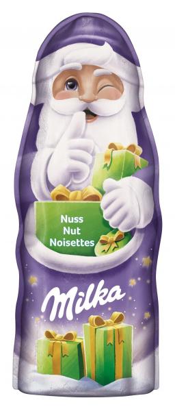 Milka Weihnachtsmann Nuss