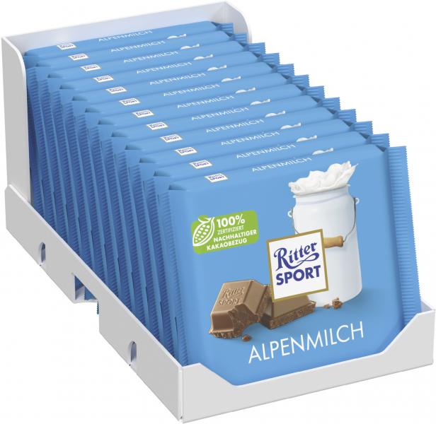 Ritter Sport Bunte Vielfalt Alpenmilch