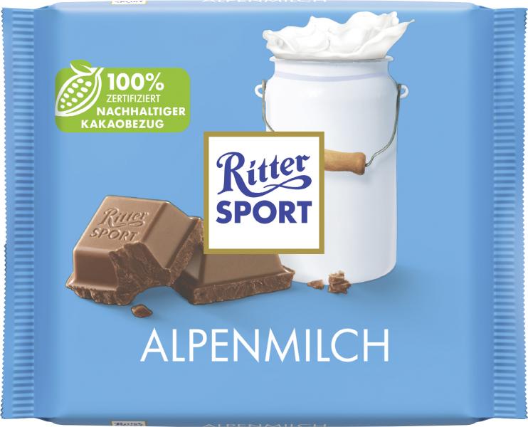 Ritter Sport Bunte Vielfalt Alpenmilch
