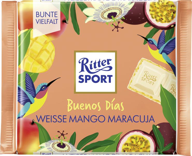 Ritter Sport Bunte Vielfalt Weisse Mango Maracuja
