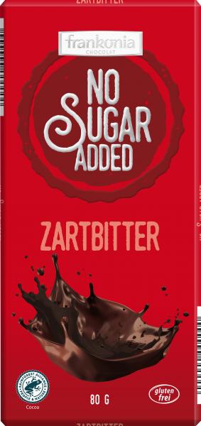 Frankonia No Sugar Added Zartbitter Schokolade