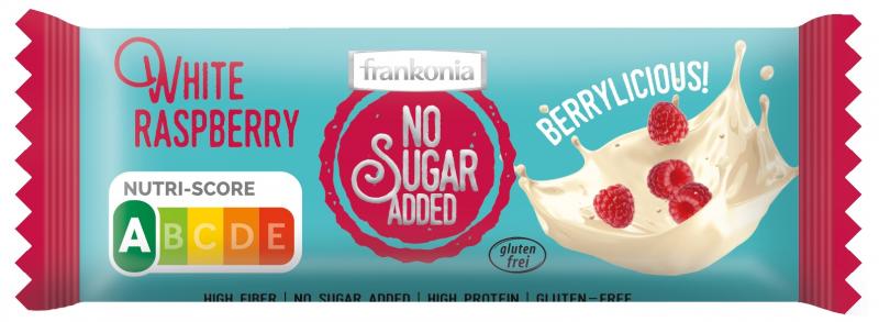 Frankonia No Sugar Added Riegel White Raspberry