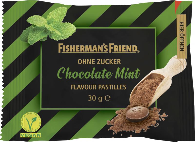 Fisherman's Friend Chocolate Mint ohne Zucker