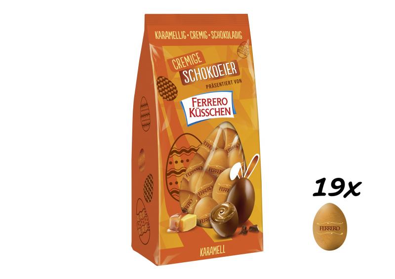 Ferrero Küsschen Cremige Schokoeier Karamell