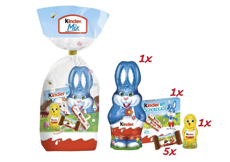 Kinder Mix Beutel große Mischung
