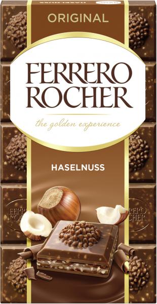 Ferrero Rocher Tafel Original Haselnuss