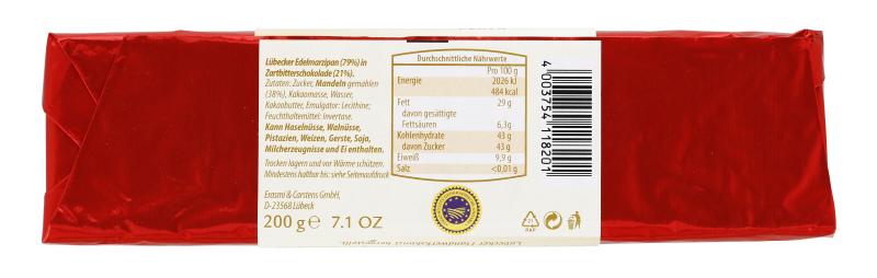 Carstens Lübecker Edel Marzipan Brot