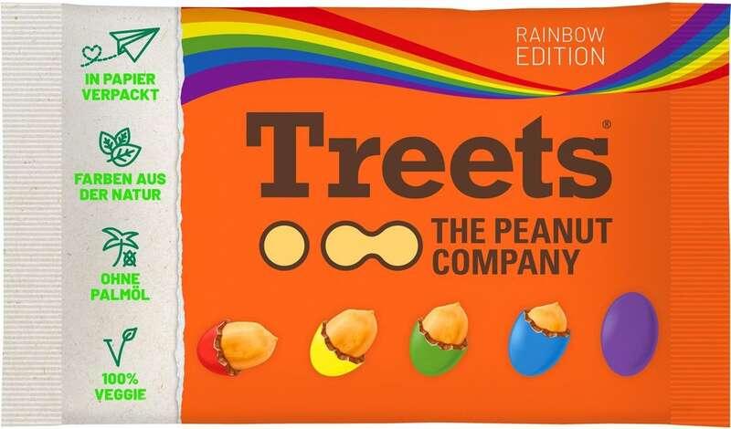 Treets The Peanut Company Rainbow Edition
