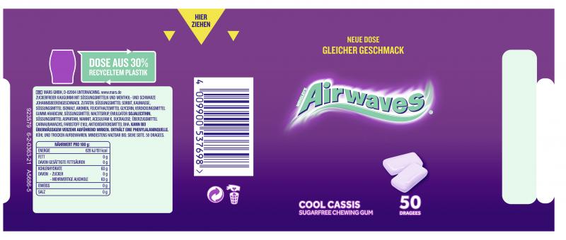 Wrigley's Airwaves Cool Cassis