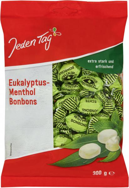 Jeden Tag Eukalyptus-Menthol Bonbons