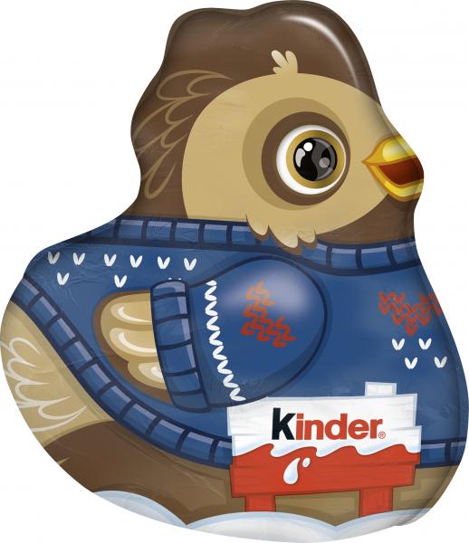 Kinder Schokolade Hohlfigur Eule