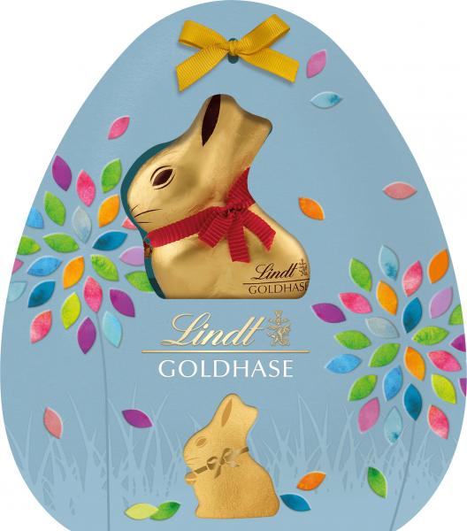 Lindt Goldhase Cut-Out großes Geschenk