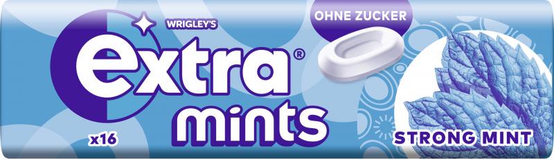 Wrigleys Extra Mints Strong Mint